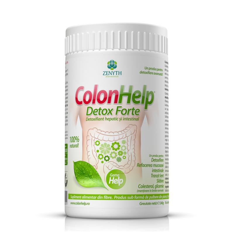 Colon help detox forte, 240g, Zenyth Detoxifiere si Tranzit intestinal 2023-09-24 3
