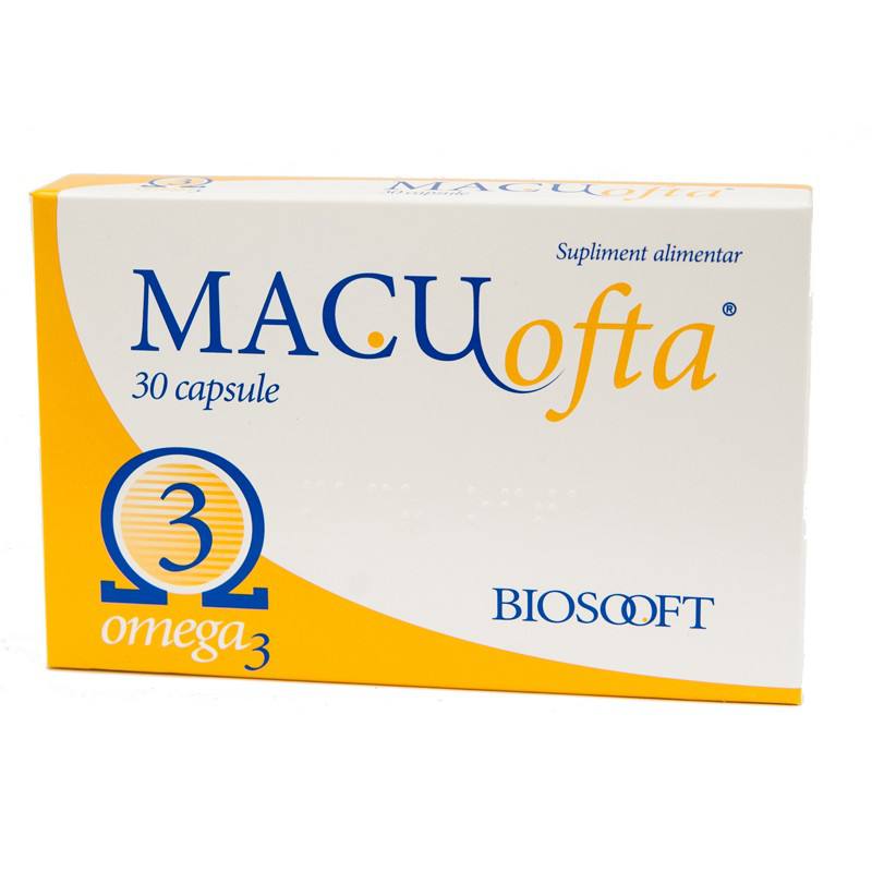 MACUofta, 30 capsule La Reducere BioSooft
