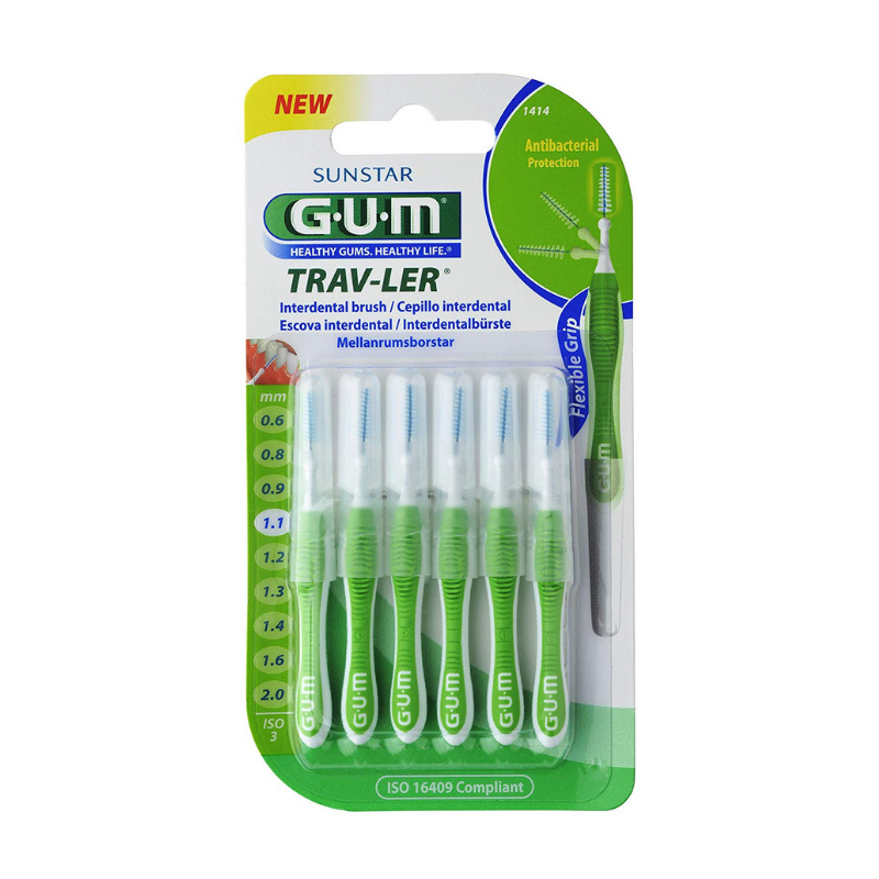 Gum Trav-ler 1.1mm, verde, 6 bucati 1.1mm imagine noua