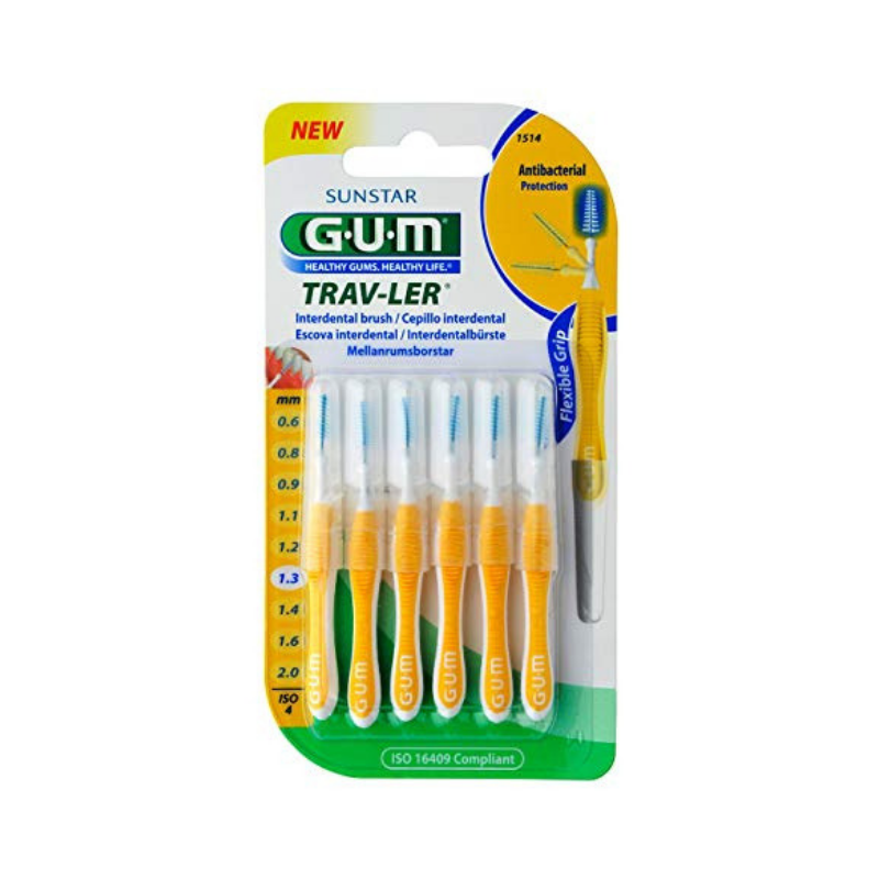 Gum Trav-ler 1.3mm, galben, 6 bucati 1.3mm imagine noua