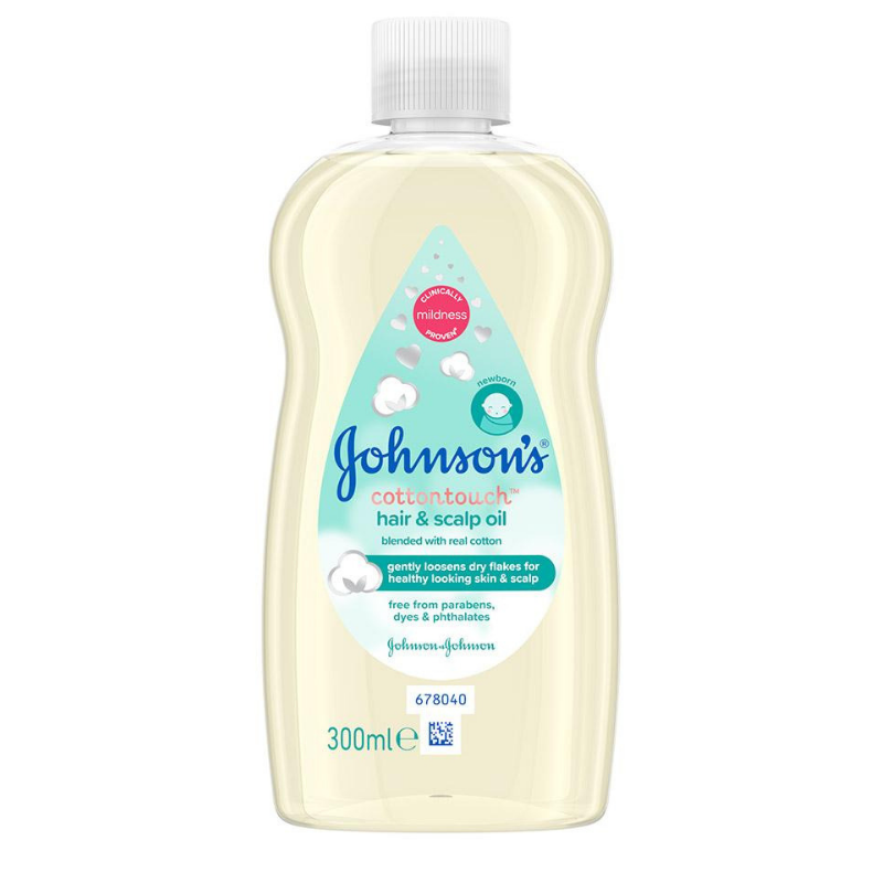 Johnson's baby ulei cotton touch, 300 ml