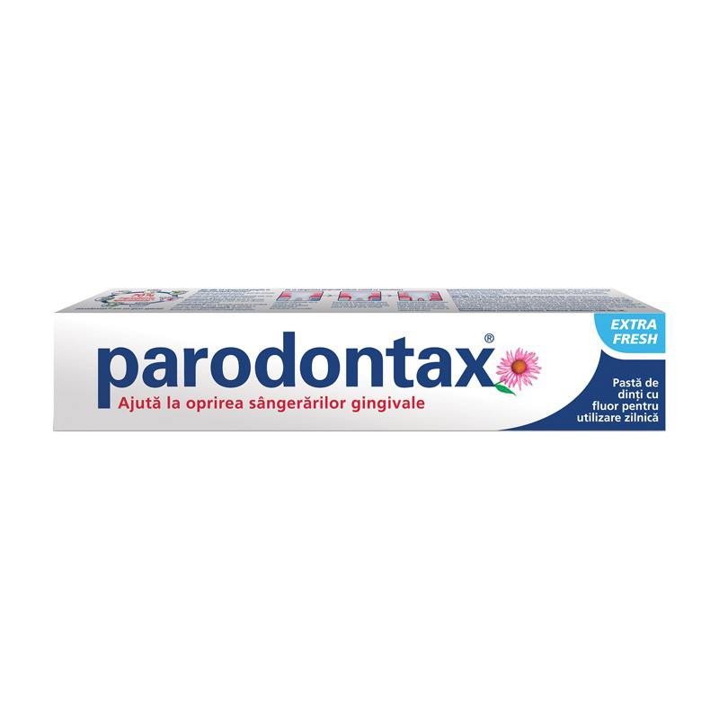 Parodontax pasta dinti extra fresh 75 ml dinti imagine teramed.ro