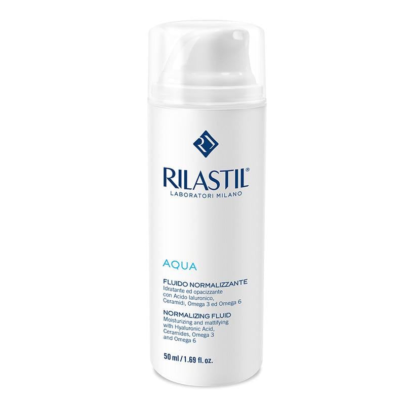 RILASTIL AQUA Fluid de normalizare, 50 ml Aqua imagine teramed.ro