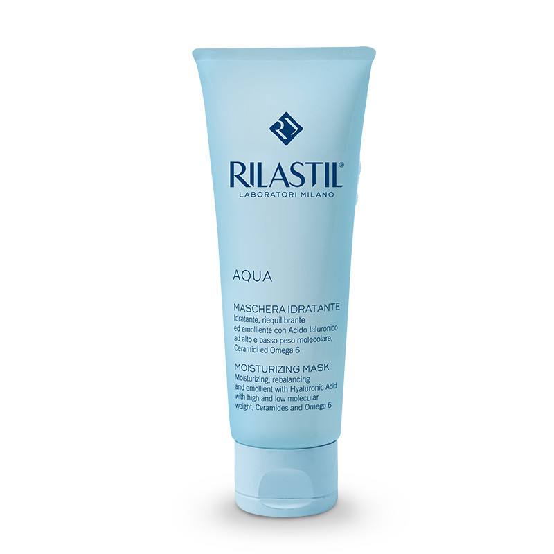 Masca faciala hidratanta, Aqua, 75 ml, Rilastil Aqua imagine noua