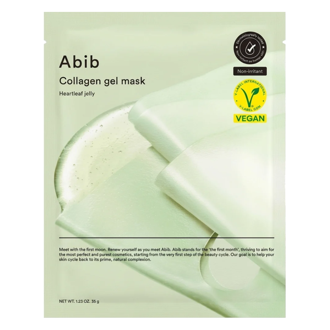 Masca hidrogel Collagen Heartleaf Jelly, 35 ml, Abib