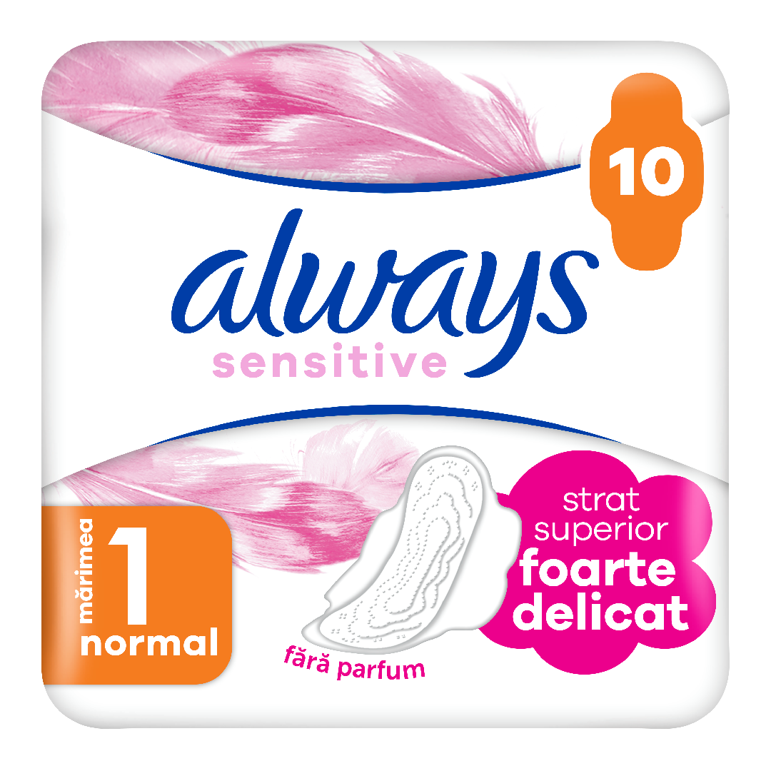 Absorbante Ultra Sensitive Normal, 10 bucati, Always