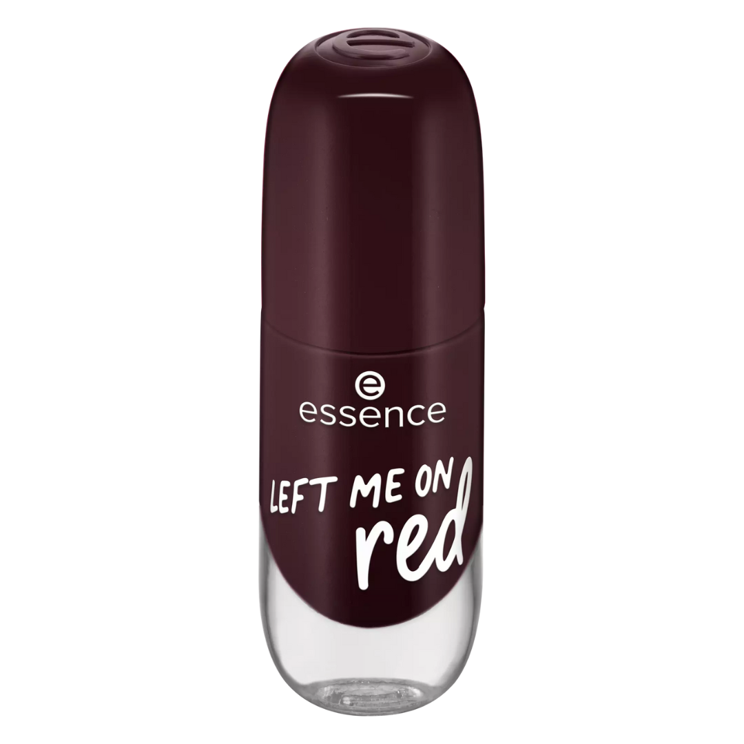 Lac pentru unghii Left me on Red Gel Nail Colour, 8 ml, Essence