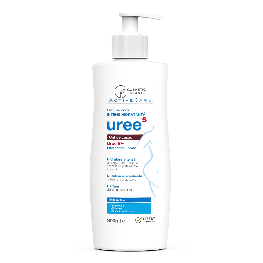Lotiune cu 5% Uree pentru piele foarte uscata Active Care, 300 ml, CosmeticPlant