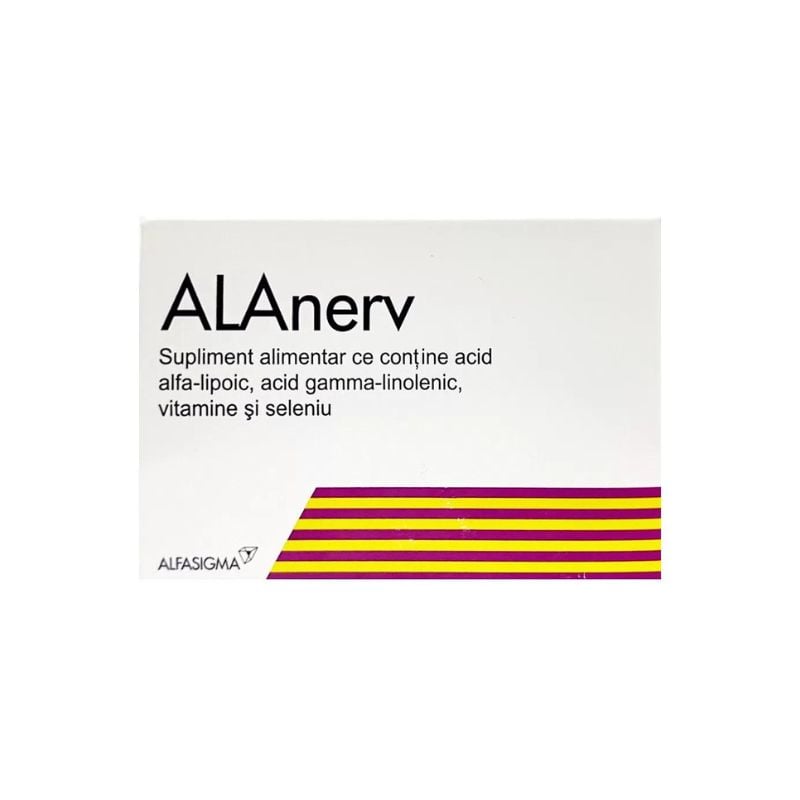 Alanerv – Supliment impotriva stresului oxidativ, 920mg, 20 capsule Activitate cerebrala 2023-09-23 3