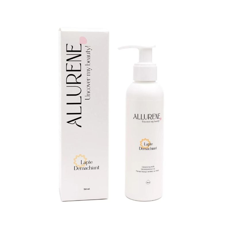Lapte demachiant Uncover my beauty, 150 ml, Allurene 150 imagine noua