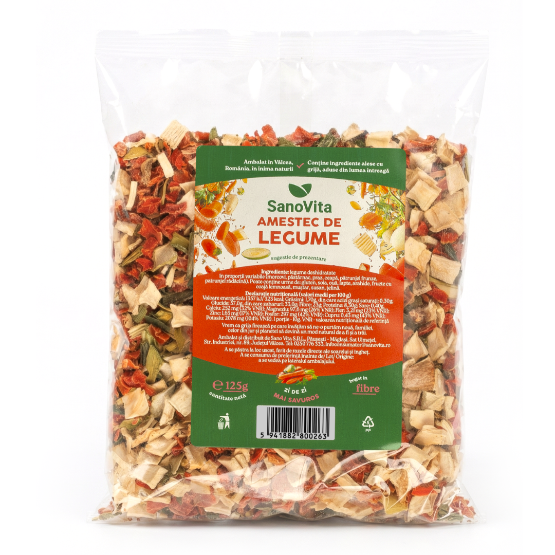 Amestec de legume, 125 g, Sanovita