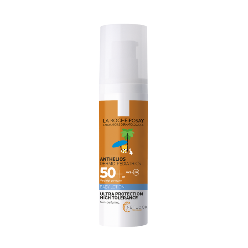 Lapte De Protectie Solara Pentru Fata Si Corp Spf 50+ Anthelios Dermo-pediatrics, 50 Ml, La Roche-posay