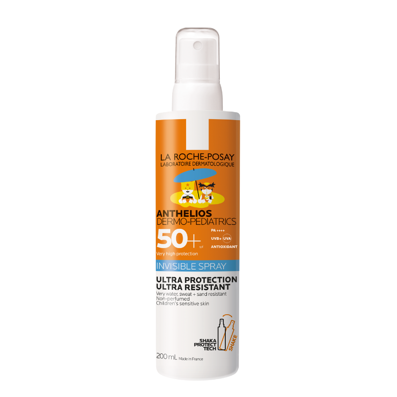 Spray invizibil SPF 50+ Anthelios Dermo-Pediatrics, 200ml, La Roche-Posay