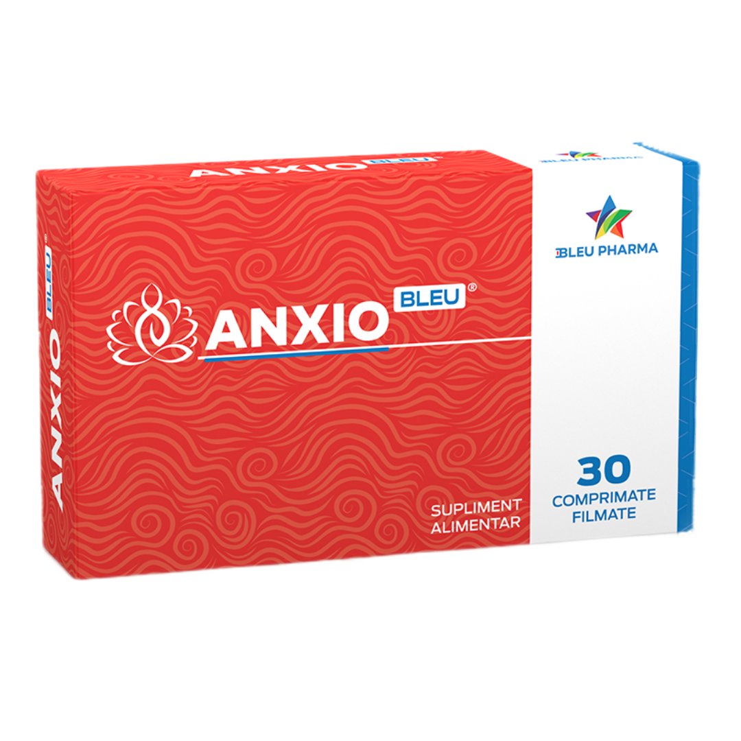 AnxioBleu, 30 comprimate, Bleu Pharma AnxioBleu imagine noua