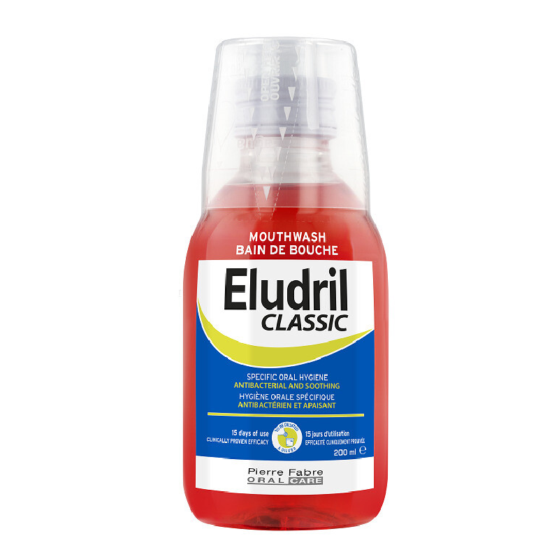 Apa de gura, 200 ml, Eludril Classic