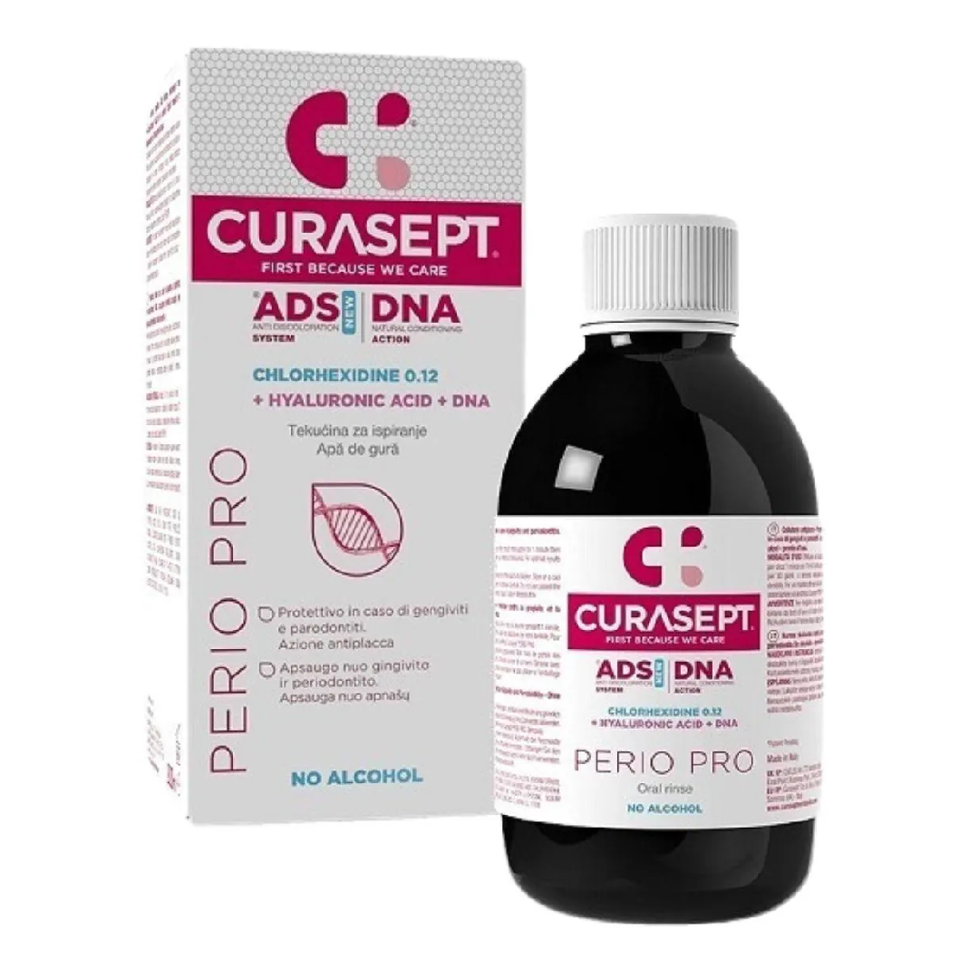 Apa de gura ADS DNA Perio Pro, 200 ml, Curasept