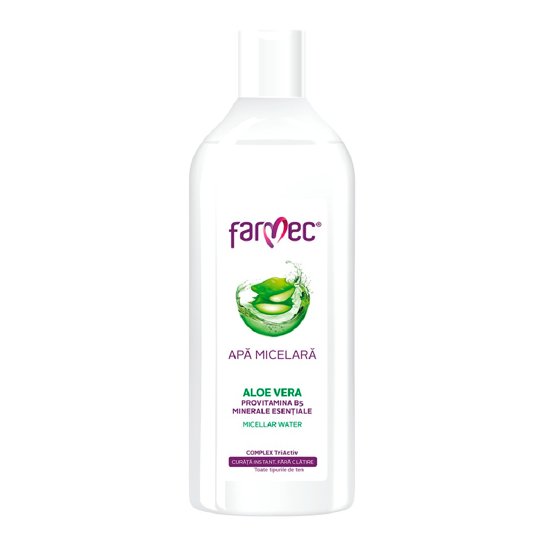 Apa micelara Aloe Vera, 400 ml, Farmec
