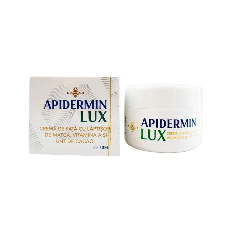 Crema De Fata Apidermin Lux, 50 Ml, Complex Apicol