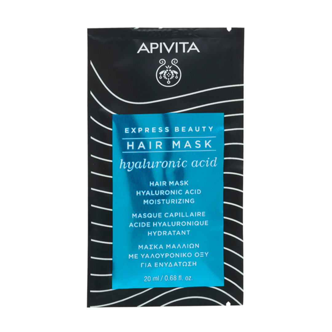 Masca par hidratanta Hair Express, 20 ml, Apivita Apivita imagine noua