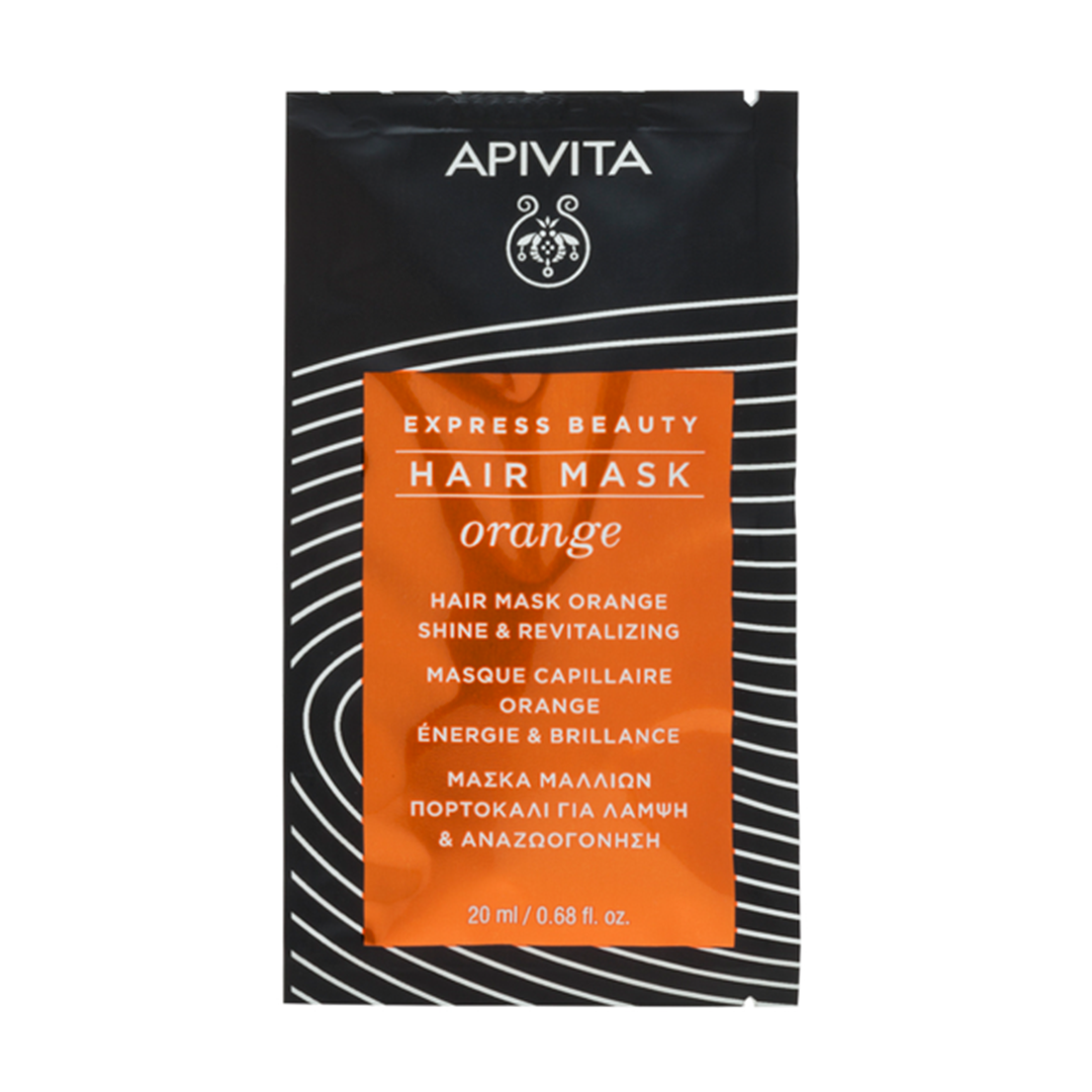 Masca de par revitalizanta Hair Express, 20 ml, Apivita Apivita imagine noua