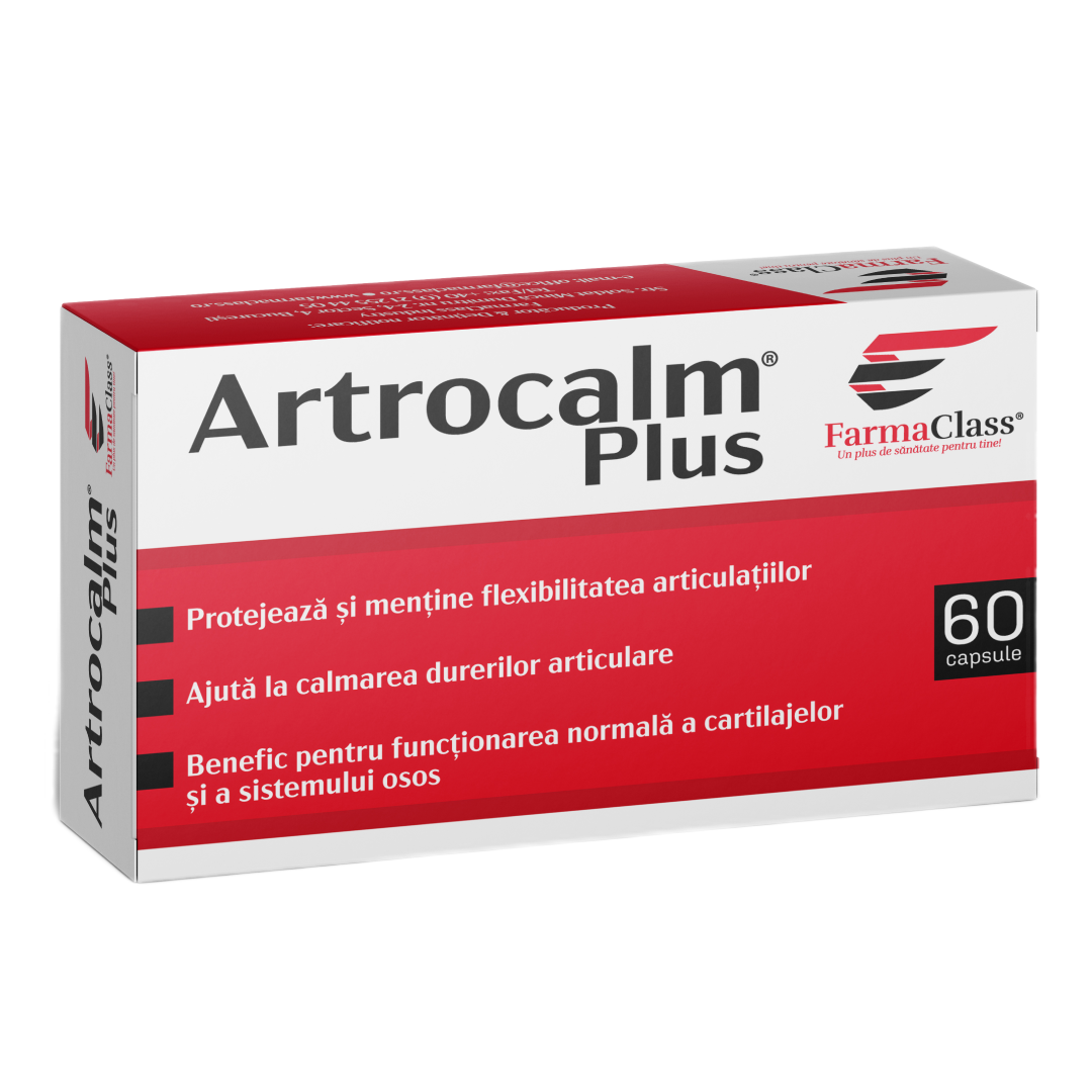 Artrocalm Plus, 60 capsule, FarmaClass articulatii imagine noua