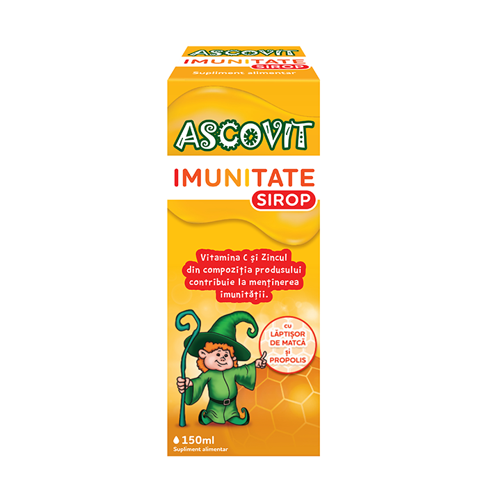 Ascovit Sirop Pentru Imunitate, 150 Ml