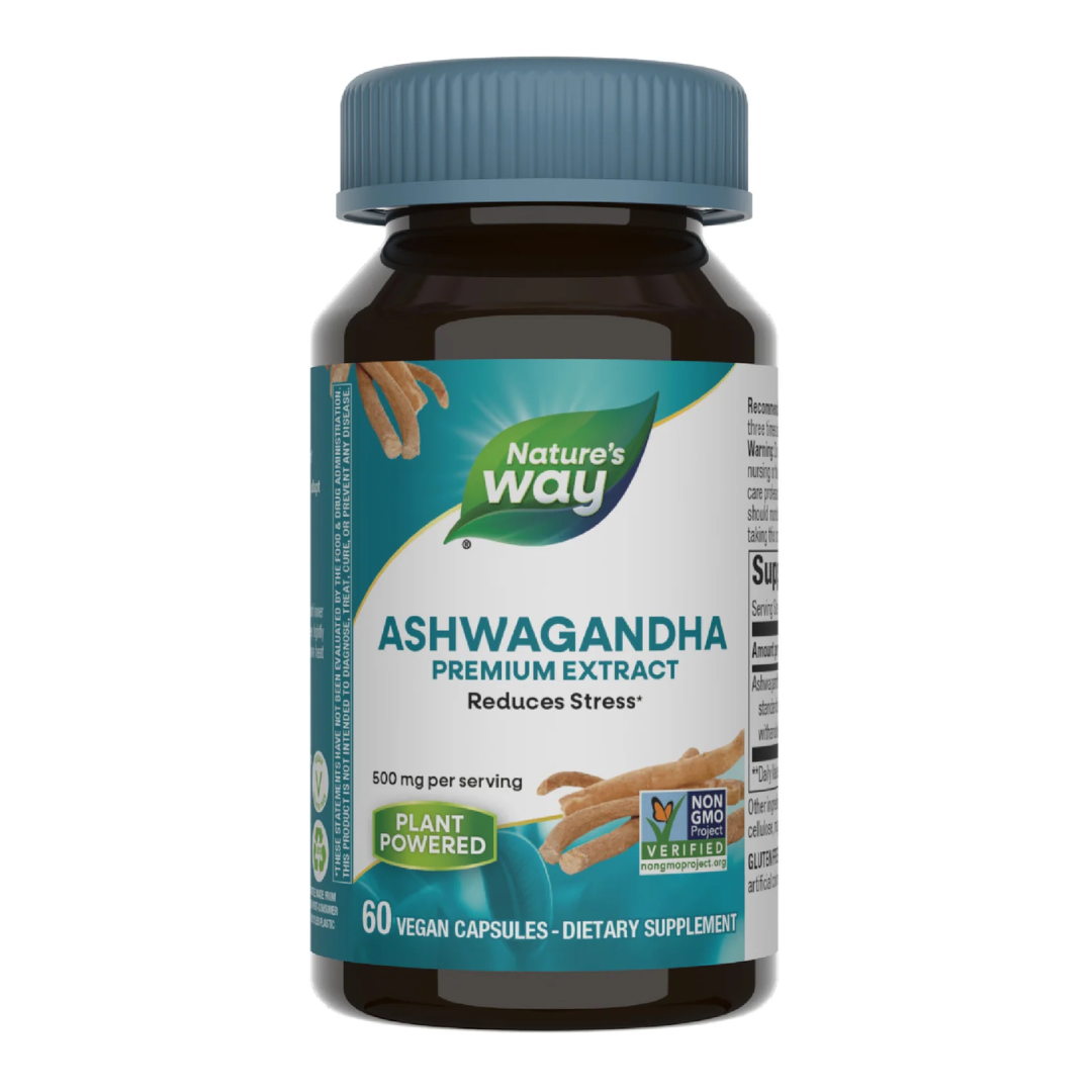 Ashwagandha SE Nature\'s Way, 500mg, 60 capsule, Secom
