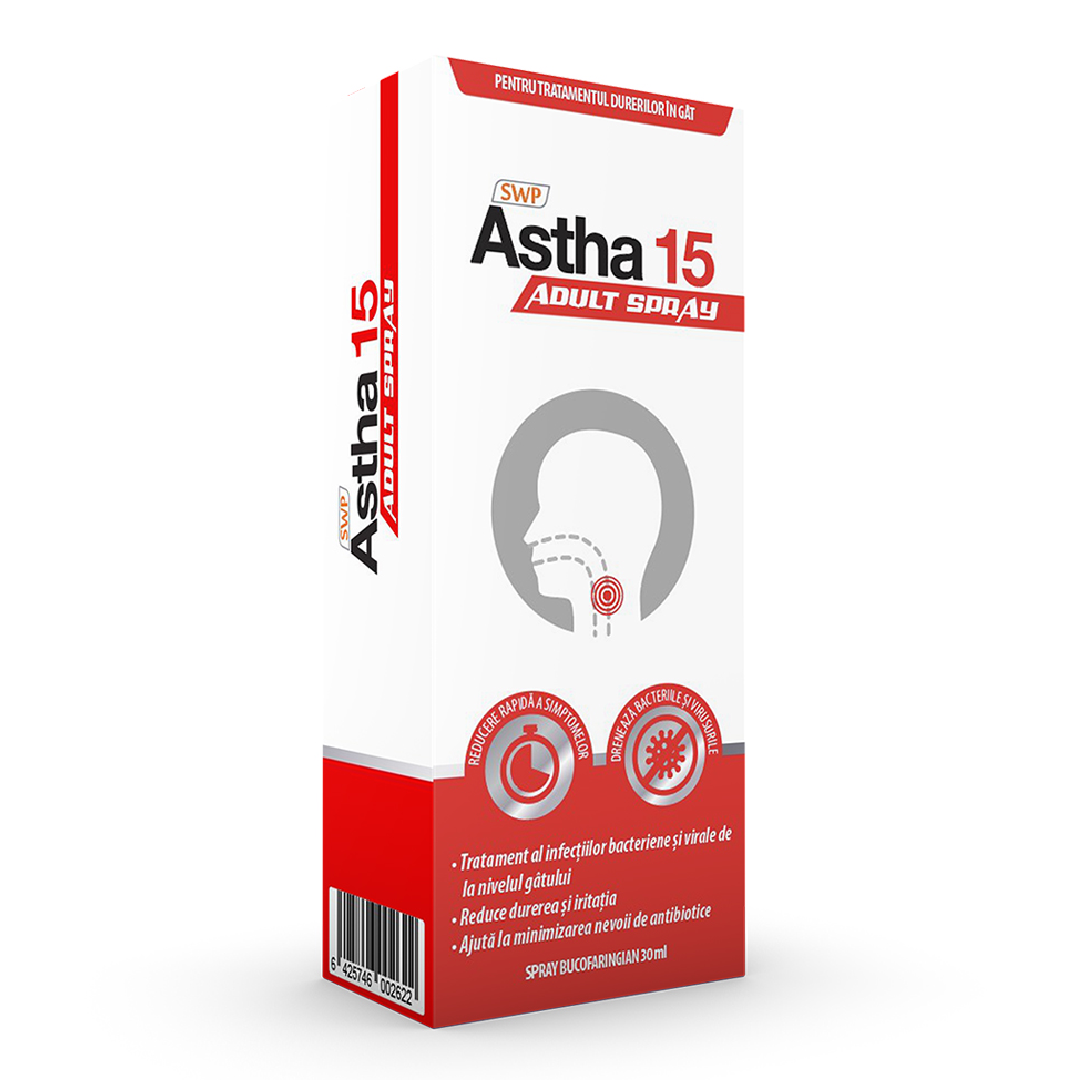 Astha 15 Adult Spray, 30 Ml, Sun Wave Pharma