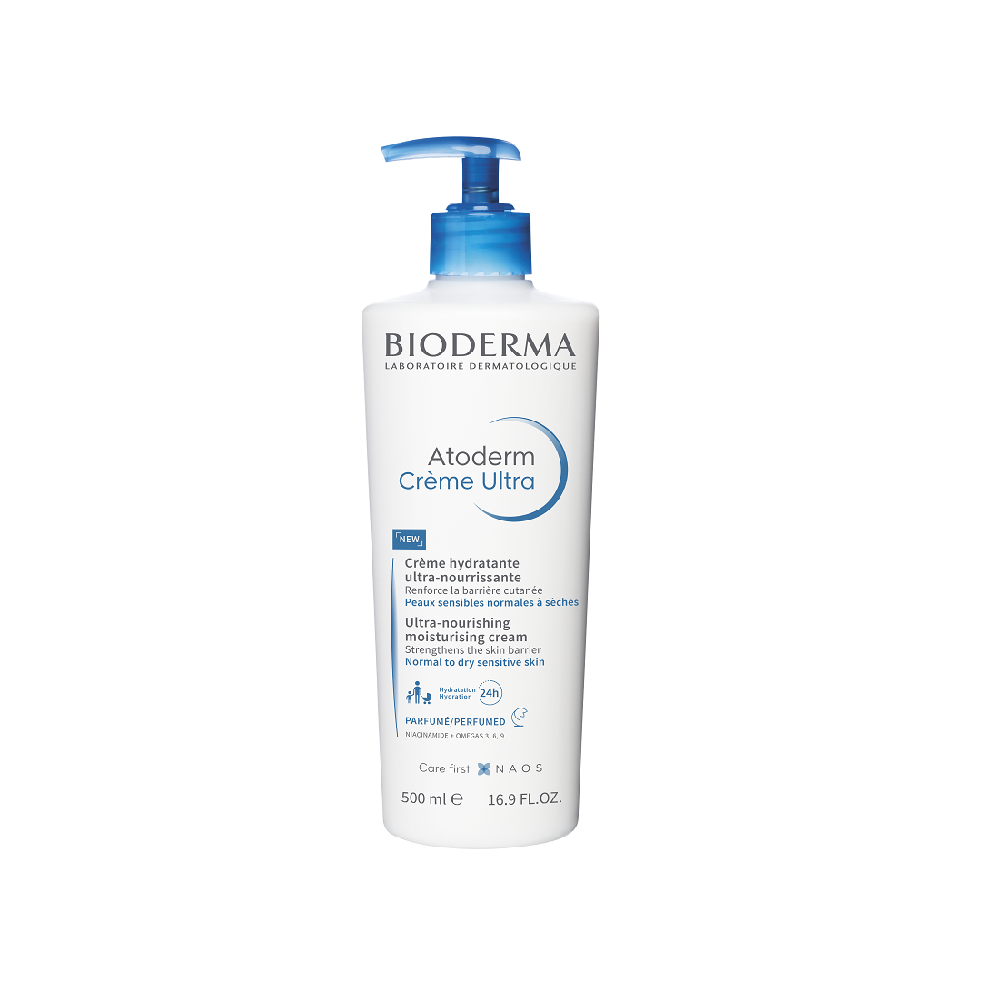 Crema hidratanta parfumata Atoderm Ultra, 500 ml, Bioderma 500 imagine noua