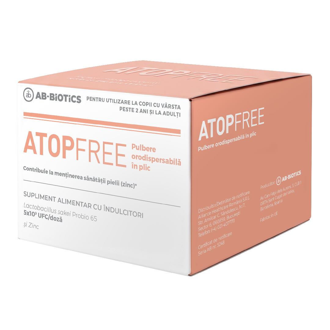 Atopfree pulbere orodispersabila, 30 plicuri, Ab-Biotics