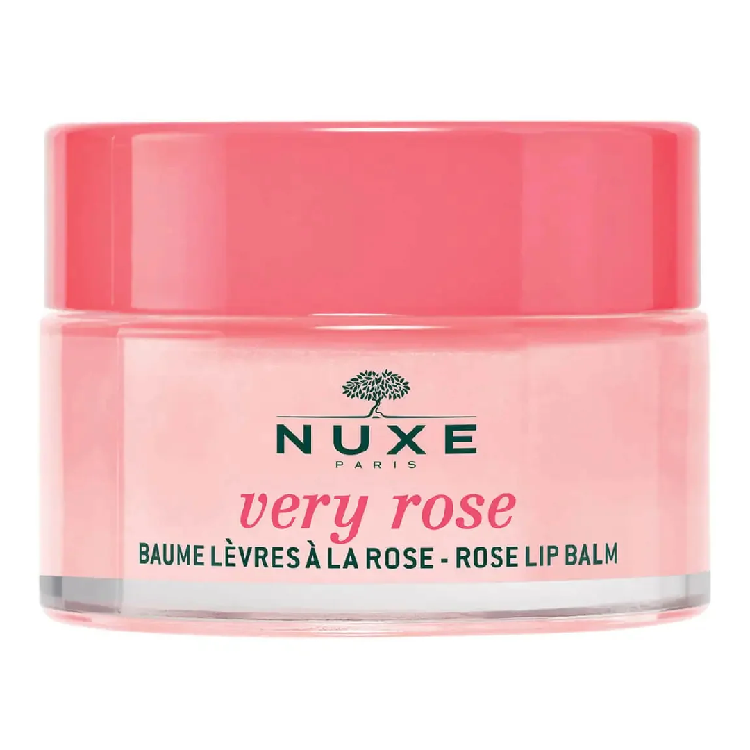 Balsam hidratant pentru buze Very Rose, 15 g, Nuxe