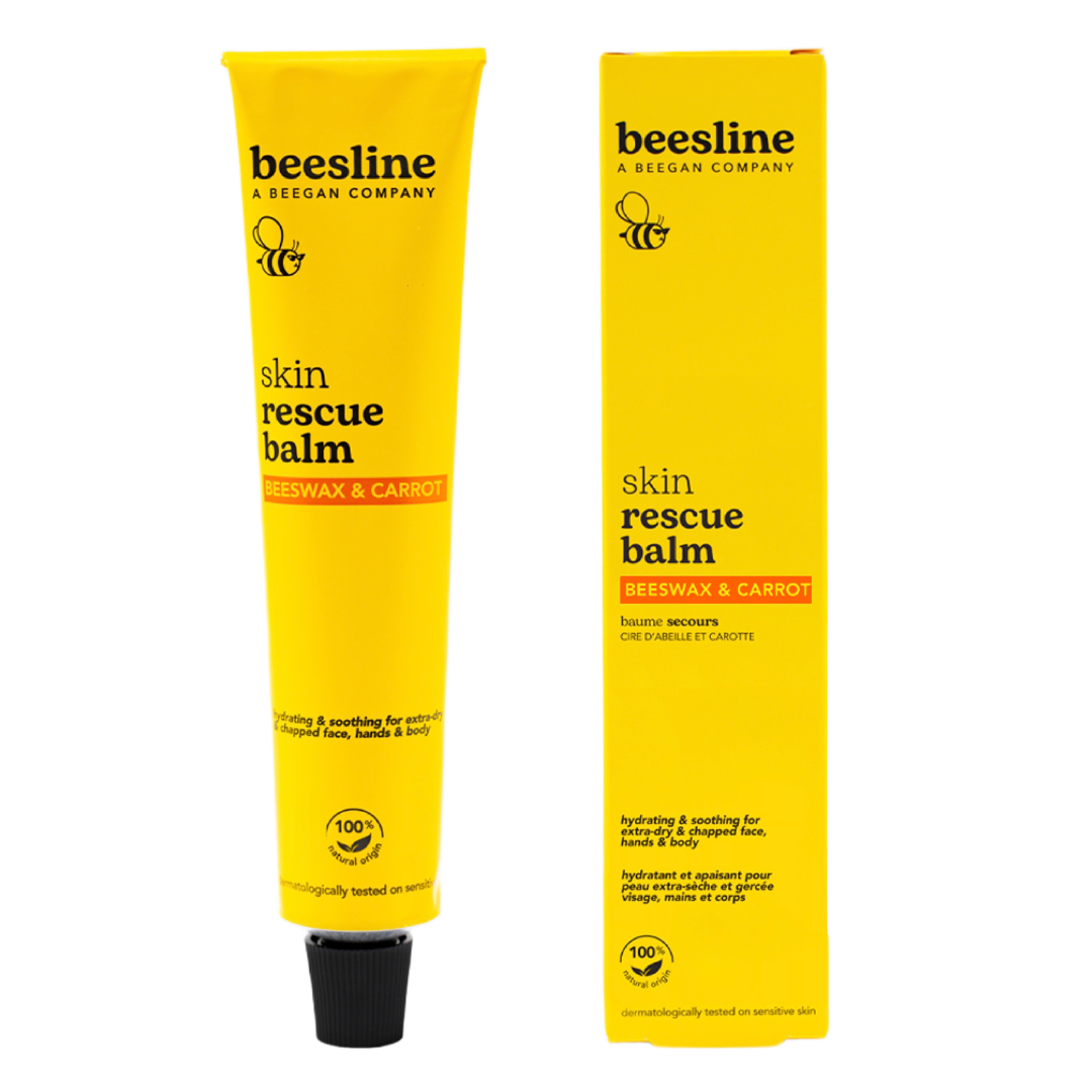 Balsam reparator cu ceara de albine si morcov, 100 ml, Beesline