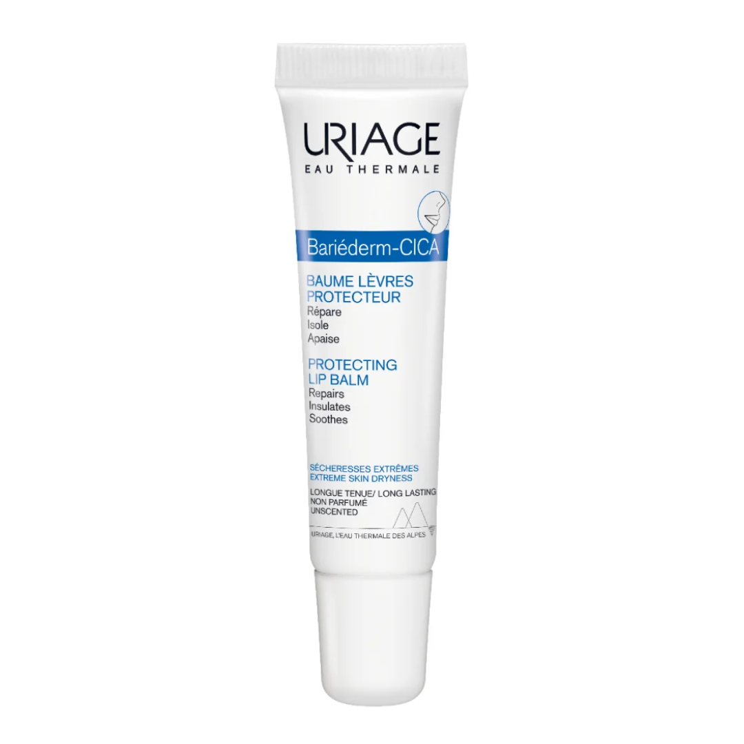 Balsam de buze reparator Bariederm Cica, 15ml, Uriage
