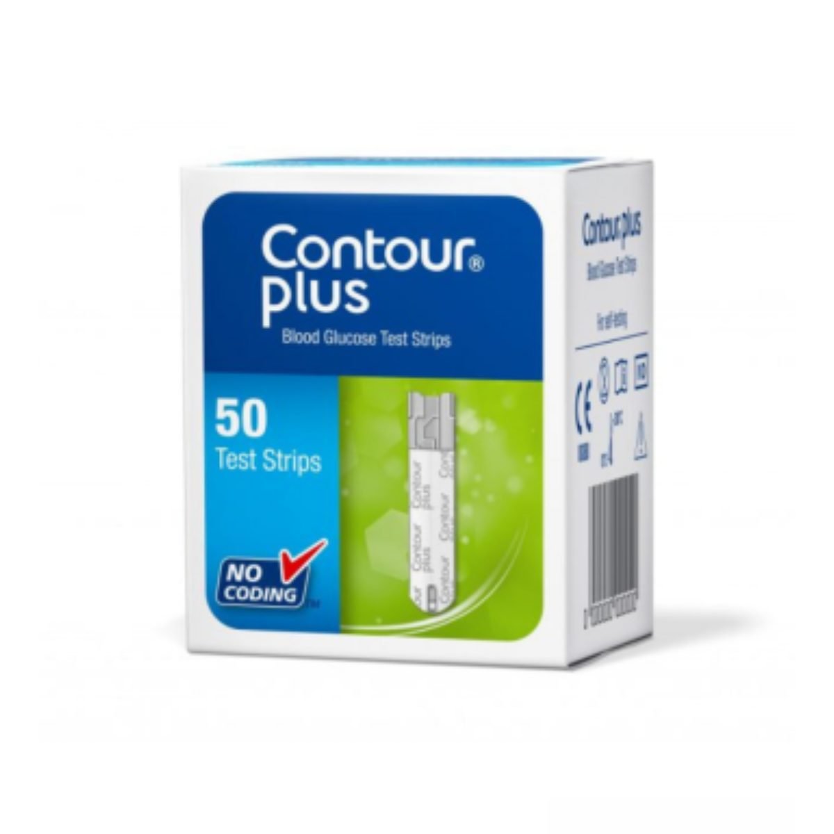 Bandelete testare Contour Plus, 50 bucati