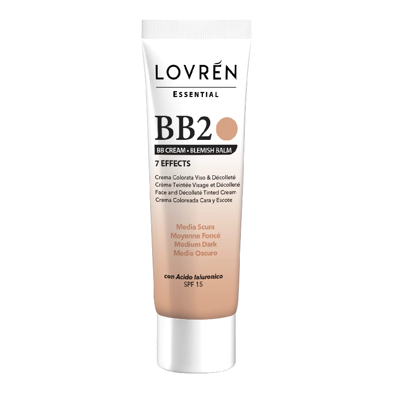 bb cream medium dark bb2 spf15 lovren