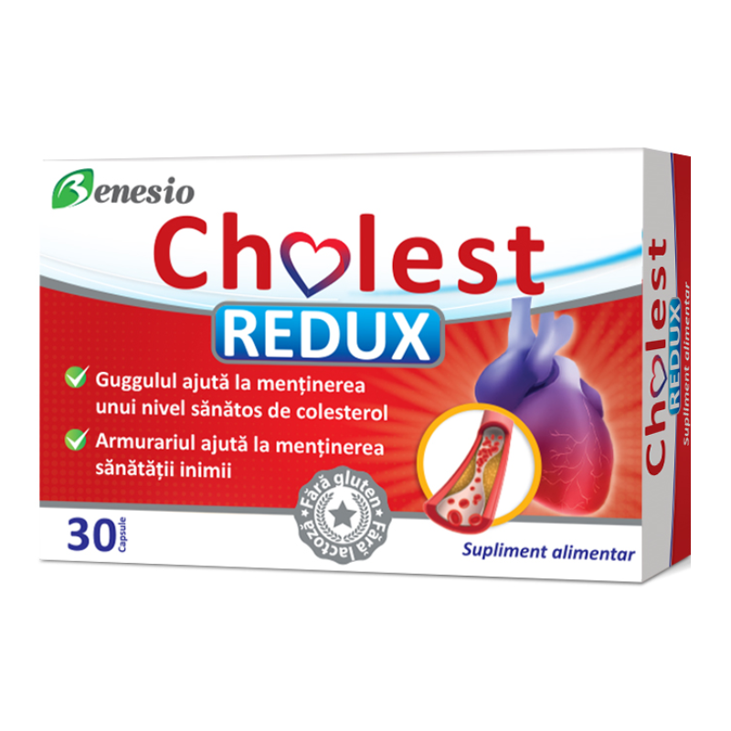CholestRedux, 30 capsule, Benesio