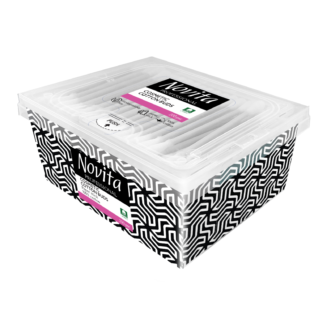 Betisoare cosmetice Proffesional, 200 bucati, Novita