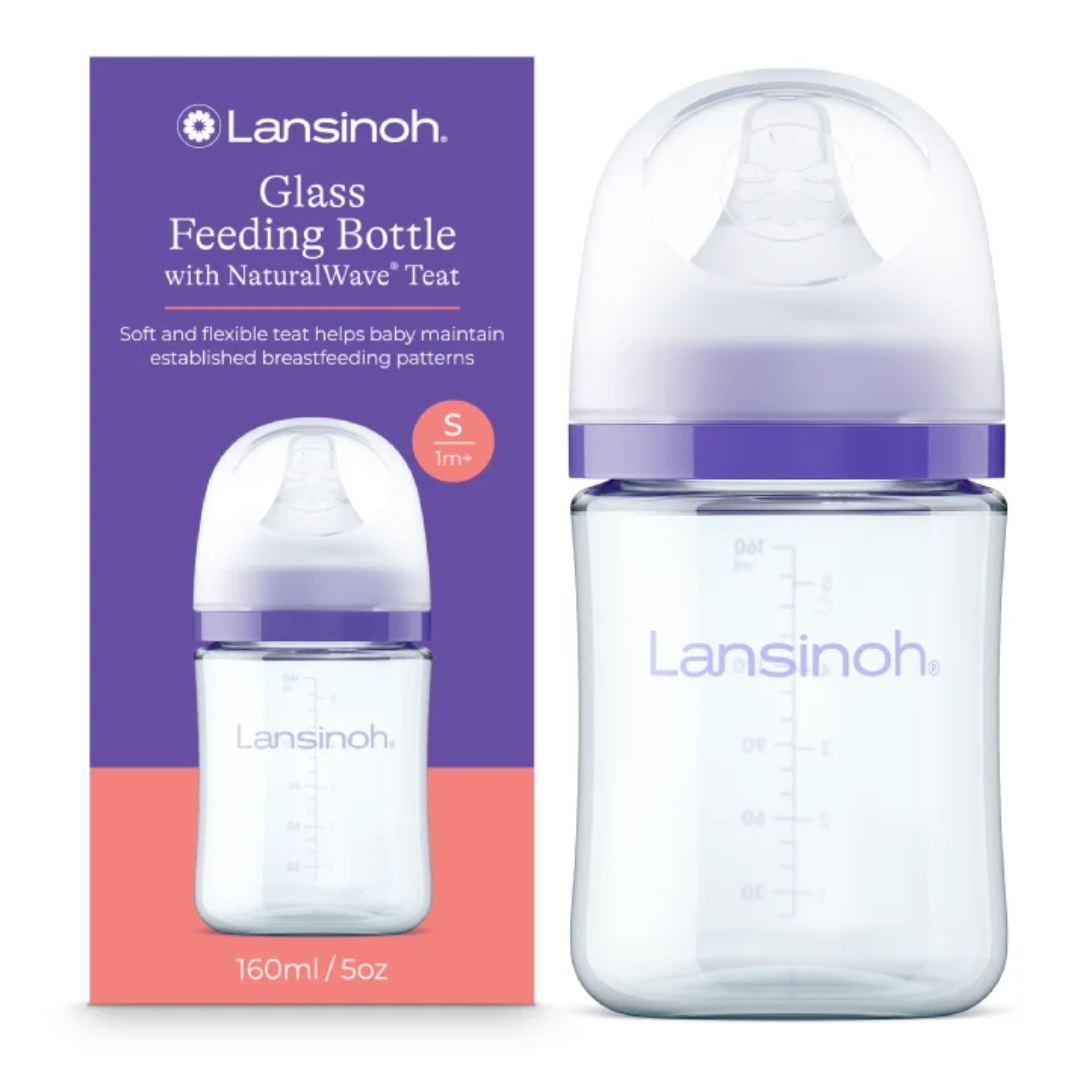 Biberon de sticla, 160 ml, Lansinoh