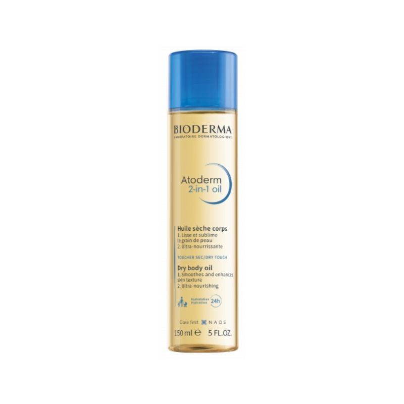 Ulei De Corp 2 In 1 Atoderm, 150 Ml, Bioderma