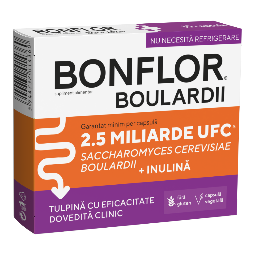 Bonflor Boulardii, 10 capsule, Fiterman