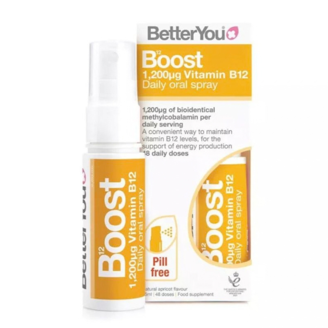 Spray oral cu vitamina B12 Boost, 25 ml, BetterYou