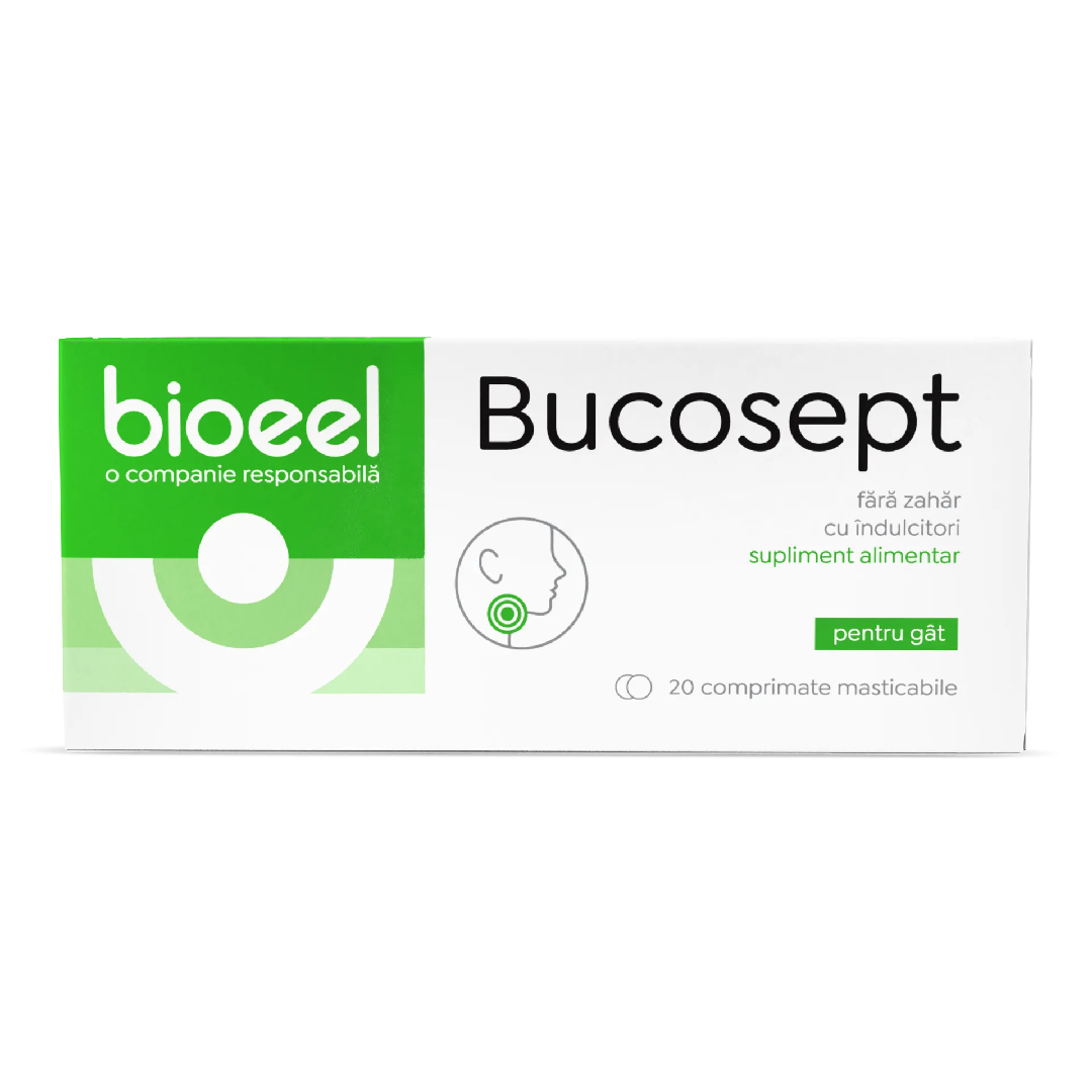 Bucosept, 20 comprimate masticabile, Bioeel
