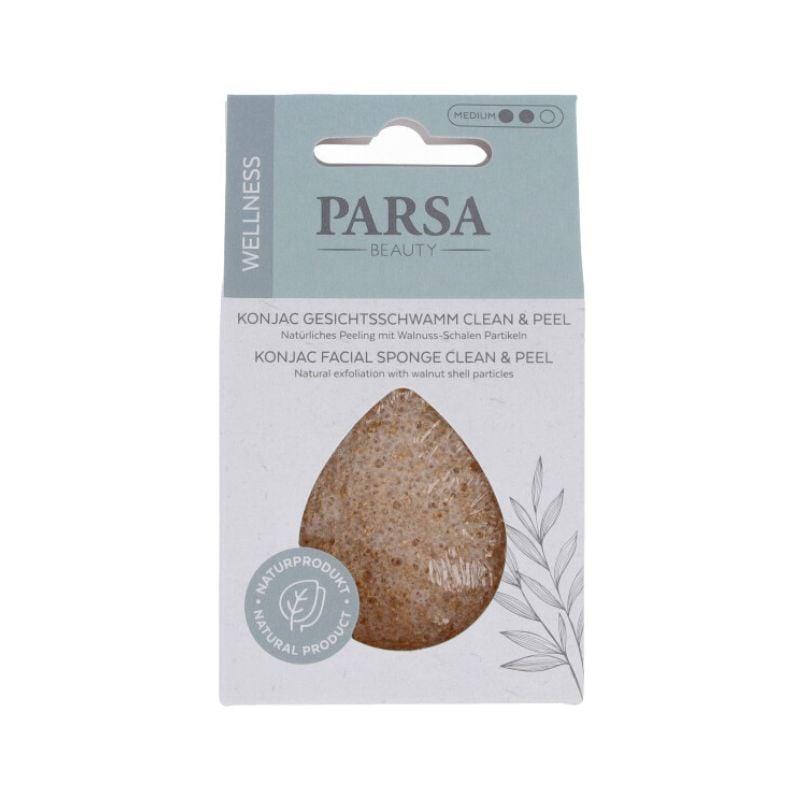 Burete fata Konjac curatare si exfoliere, 1 bucata, Parsa