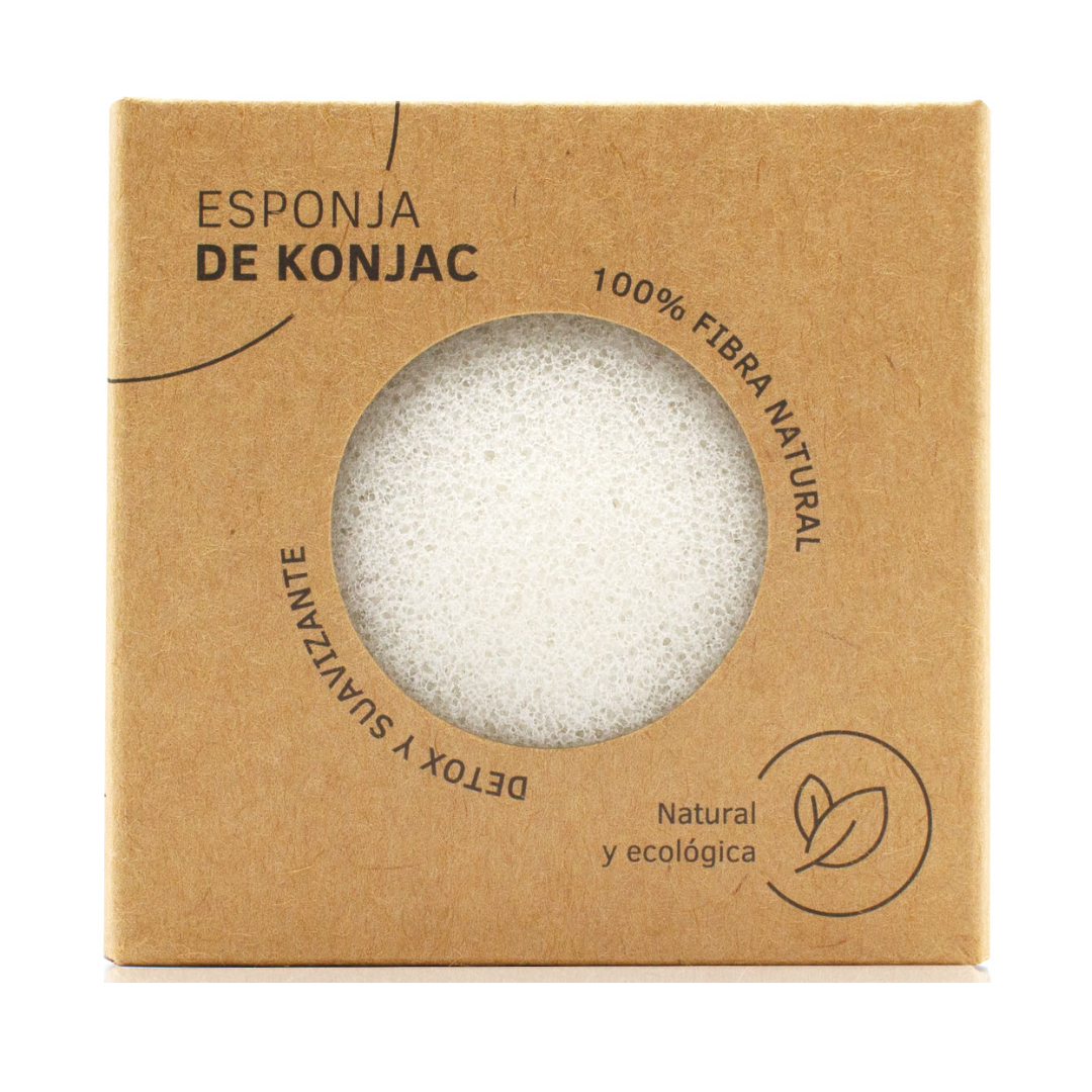 Burete Konjac din fibre naturale, 1 bucata, LabNatur