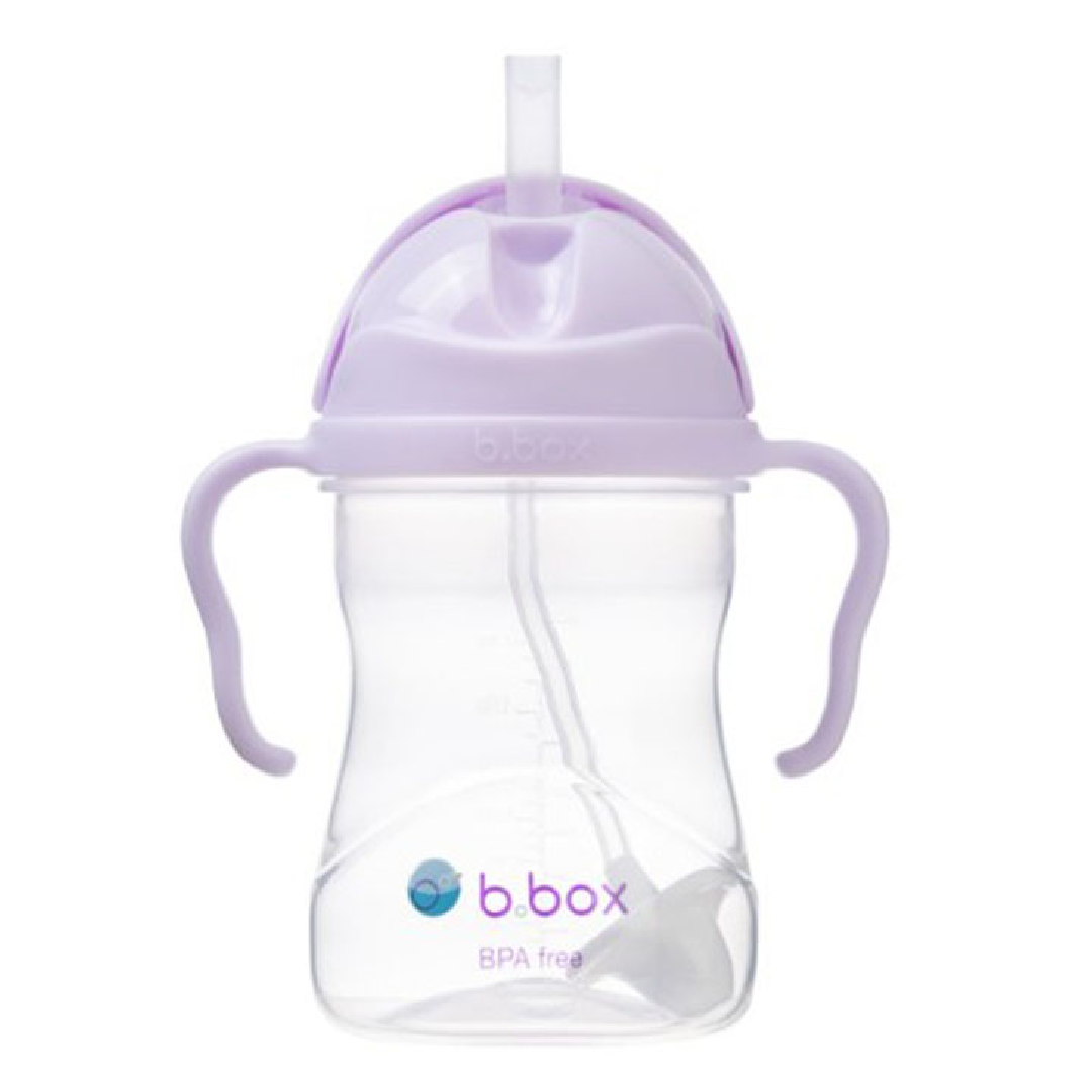 Cana cu pai, 6 luni+, Mov, 240 ml, B.Box