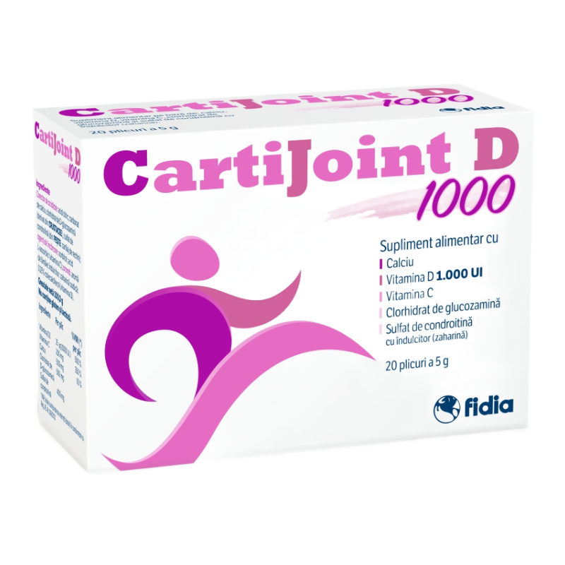 Cartijoint D1000, 20 plicuri*5 g, Fidia Farmaceutici