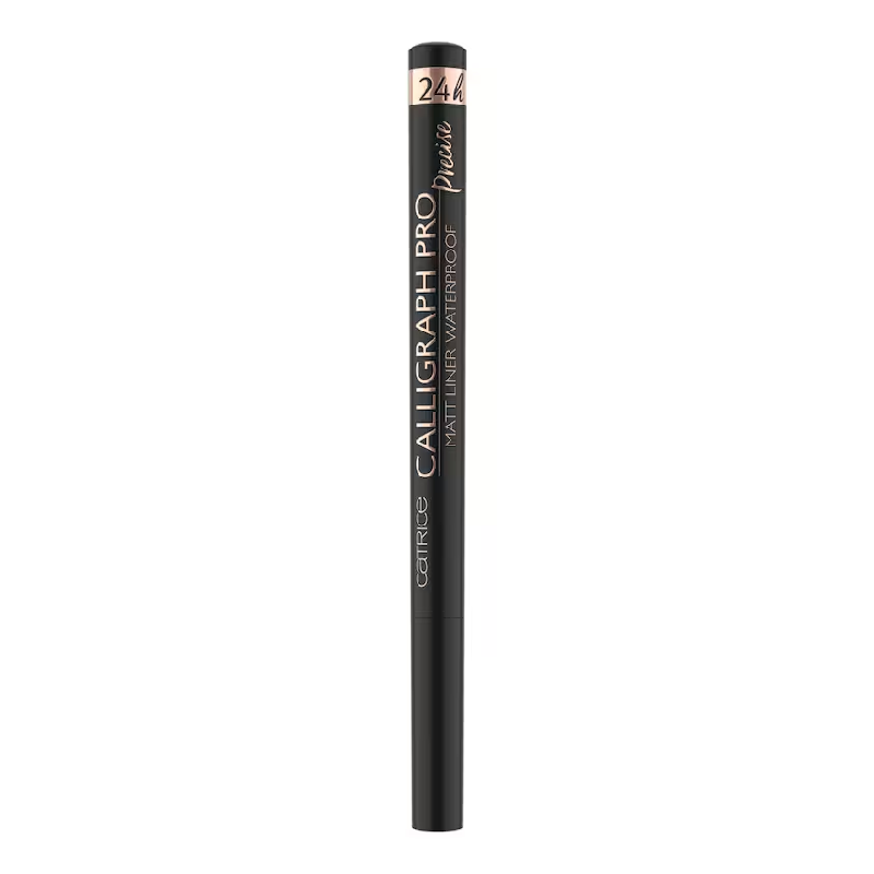 Tus pentru ochi Calligraph Pro Precise 24h Matt Liner Waterproof, 010 Intense Black, 1.2ml, Catrice