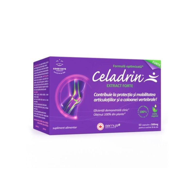 Celadrin Extract Forte, 500 Mg, 60 Capsule, Good Days Therapy