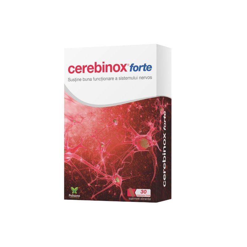 Cerebinox Forte, 30 comprimate, Polisano