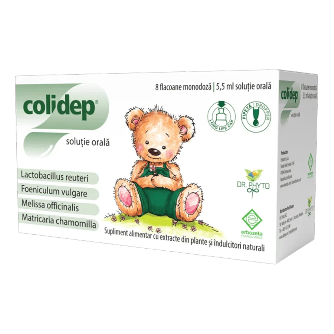 Colidep, 8 flacoane, Dr. Phyto